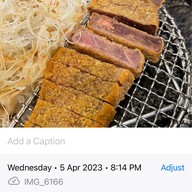 เมนูของร้าน กิวคัตสึ เพิ่มพลัง