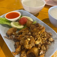 เมนูของร้าน ข้าวต้มปูทอง