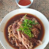 เมนูของร้าน ขาหมูหินดาด .