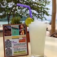 เมนูของร้าน The Deck Bar