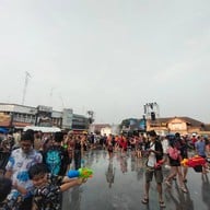 บรรยากาศ วงเวียนสถานีรถไฟพิษณุโลก