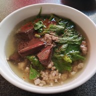 เมนูของร้าน โจ๊กใจดี มทส.ประตู4