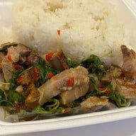 เมนูของร้าน กุ๊กต่ายล้านหมูกรอบ&ขาหมูเยอรมัน พรานนกตัดใหม่