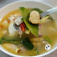 เมนูของร้าน ตึ๊งข้าวต้มหัวปลา บางบอน