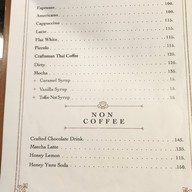 เมนู Craftsman Roastery & Brew Bar สาธุประดิษฐ์
