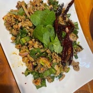 เมนูของร้าน ลาบเป็ดชัยนาท