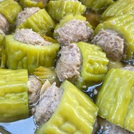 เมนูของร้าน กระเพาะปลาอาม่า มีโชคพลาซ่า