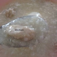 เมนูของร้าน โจ๊กหมูทรงเครื่อง