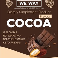 เมนูของร้าน จำหน่ายผลิตภัณฑ์เสริมอาหาร ตรา WE WAY BRAND ผลิต เวย์โปรตีนจากพืช โกโก้ คอลลาเจน กาแฟปรุงสำเร็จชนิดผง เพชรบุรี