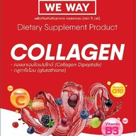 เมนูของร้าน จำหน่ายผลิตภัณฑ์เสริมอาหาร ตรา WE WAY BRAND ผลิต เวย์โปรตีนจากพืช โกโก้ คอลลาเจน กาแฟปรุงสำเร็จชนิดผง เพชรบุรี