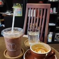 ผู้ชายขายกาแฟ