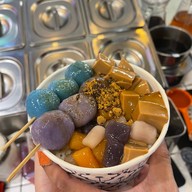 โยว ยู่ หยวน น้ำแข็งใสเกล็ดหิมะไต้หวัน (优 宇 圓) ตลาดรถไฟแดนเนรมิต สาขาตลาดรถไฟแดนเนรมิต