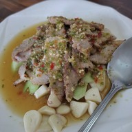 เมนูของร้าน สวนกุหลาบ สะพานพระราม 5