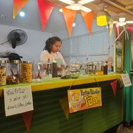 Mahachai Ice Cream Seating Area by the Pool