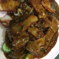 เมนูของร้าน ข้าวหมูแดงหมูกรอบ ศรีวัช เชิญชิม