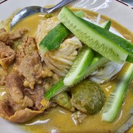 เมนูของร้าน ขนมจีนน้ำยาปักษ์ใต้ป้าวัน ขนอม นครศรีฯ ราม2 ตลาดนัมเบอร์วัน  รามคำแหง2