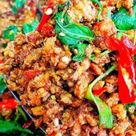 ผัดกระเพรา บ้านสวน by PK อ่างทอง