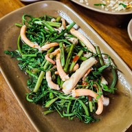 เมนูของร้าน สี่แควกุ้งเผา