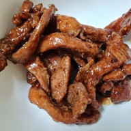 เมนูของร้าน หมูทอดชาววัง