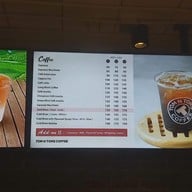 เมนู TOM N TOMS COFFEE Sukhumvit 15