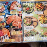 เมนู ร้านเต็มคำซูชิ สาขาลาดพร้าว101