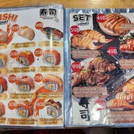 เมนู ร้านเต็มคำซูชิ สาขาลาดพร้าว101