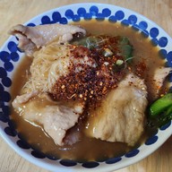 เมนูของร้าน ราดหน้าอากง