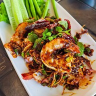 เมนูของร้าน รวยกุ้งเผา