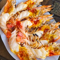 เมนูของร้าน รวยกุ้งเผา