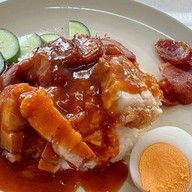 ข้าวหมูแดงฮ่องกงอาอี๊สี่ดาว
