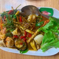 อิ่มปลาเผา พรานนก บางพรม