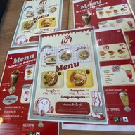 เช้า (โจ๊ก ต้มเลือดหมู ก๋วยจั๊บ ข้าวหมูดำหมูกรอบ ข้าวต้ม บะหมี่) เช้า