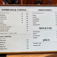 เมนู NEWFERN RESTAURANT Panyee Island