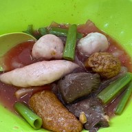 เมนูของร้าน เจียงลูกชิ้นปลา  น้ำพอง