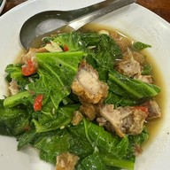 เมนูของร้าน ร้านอาหารกำลังภายในข้าวต้ม