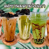 คอชานม สามใบเถา