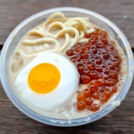 เมนูของร้าน Cha-men 拉麺茶 ตลาดปลาบางแสน