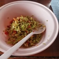 เมนูของร้าน ข้าวปุ้นน้ำแจ่วป้าบัวหวาน