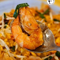 เมนูของร้าน เรือนไทย ผัดไทย หอยทอด ข้าวมันไก่