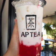 AP TEA เอพีที ชานมไข่มุก สาขาเมืองเดชพลาซ่า อยู่ติดร้านดูดีแฮร์