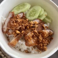 ข้าวหมูทอด คอหมูย่าง  ตามใจสั่ง (พหลโยธิน34} พหลโยธิน34