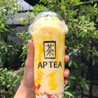AP TEA เอพีที ชานมไข่มุก สาขาเมืองเดชพลาซ่า อยู่ติดร้านดูดีแฮร์