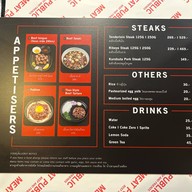 เมนูของร้าน Meat Public (ข้าวหน้าเนื้อ/ข้าวหน้าหมู)