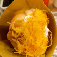 🍞🧋หอมจังปังปิ้ง&น้ำปั่น(ขนมปังไส้ทะลัก)🍞🧋 ตลาดโรงสี 1