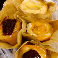 🍞🧋หอมจังปังปิ้ง&น้ำปั่น(ขนมปังไส้ทะลัก)🍞🧋 ตลาดโรงสี 1