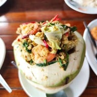 เมนูของร้าน บ้านสวนริมคลอง เชียงราก