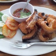 เมนูของร้าน ครัวอาสา อาหารป่า