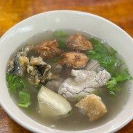 เมนูของร้าน สมองหมูไทยทำ แพร่งภูธร