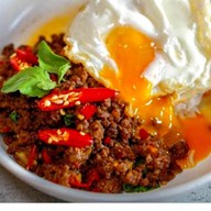 ไก่ฉ่ำซอส+มาม่าเกาหลี ขอนแก่น