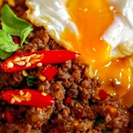 ไก่ฉ่ำซอส+มาม่าเกาหลี ขอนแก่น